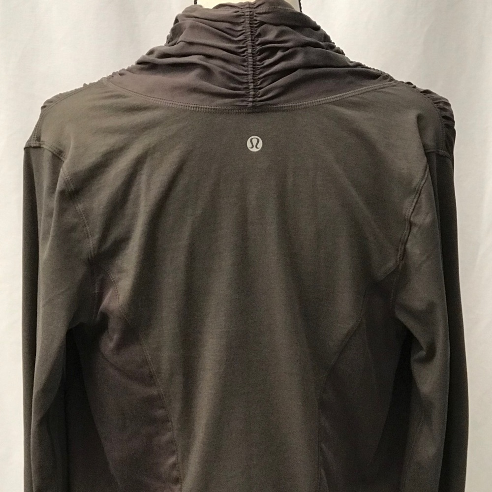 LULULEMON ATHLETICA High Low Wrap Cardigan Size 4 - Picture 3 of 8